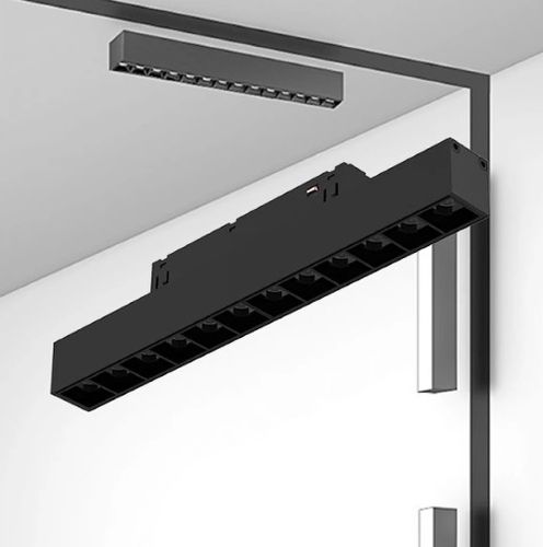 Magnētiskais LED sliedes gaismeklis 12W, neitrāli balts 4000K, šaurs leņķis, 850lm, 22cm BD60-01211 5949097723070