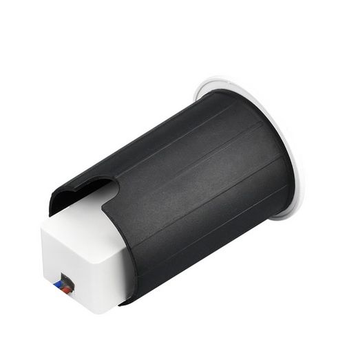 Pakāpiena gaisma, 2W 200lm, su lęšiu, 3000K, white, hermetic IP65 BG38-02200 5949097727382