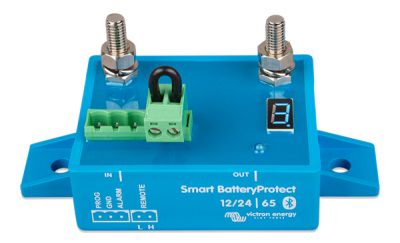 Vieda akumulatora aizsardzība pret dziļu izlādi Smart BatteryProtect 12/24V-65A, Victron Energy BPR065022000 8719076041238