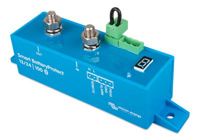 Vieda akumulatora aizsardzība pret dziļu izlādi Smart BatteryProtect 12/24V-100A, Victron Energy BPR110022000 8719076041245