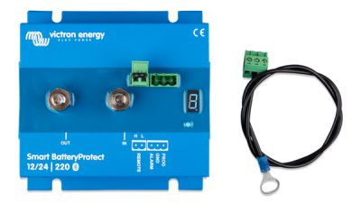 Vieda akumulatora aizsardzība pret dziļu izlādi Smart BatteryProtect 12/24V-220A, Victron Energy BPR122022000 8719076041269