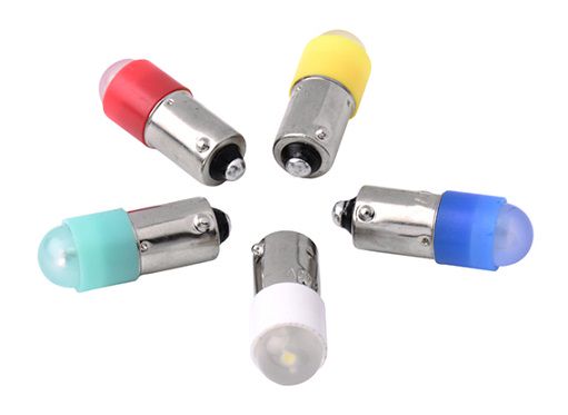 LED lampa BA9s 230 V balta HIGHLY BS9-WI