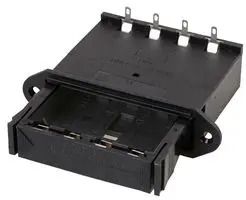 HOLDER, BATTERY, 4XAA BX0027