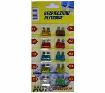 Automobīļu drošinātāju komplekts BT/PL/5-30A 5900804009573; 5901436741862