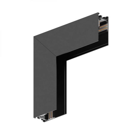 Magnētiskais sliedes gaismekļa savienojums, L formas, vertikāls BY41-10211 5949097722837