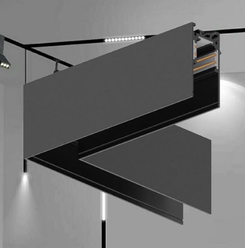 Magnētiskais sliedes gaismekļa savienojums, L formas BY41-10221 5949097722844