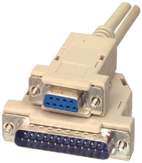 Printera kabelis DB25:M - DB9:F, 1.8m CABLE-120