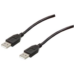 Kabelis USB2.0 AM - USB AM uzgalis 3m, melns CABLE-140/3HS 4040849935947; 5412810250479; 5412810294398