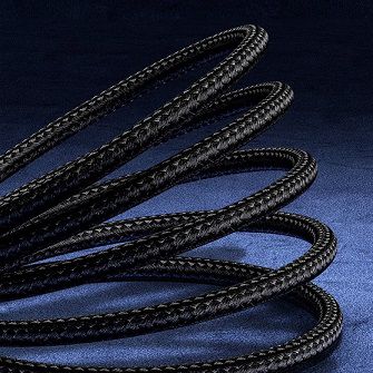 Cable USB2.0 A plug - USB C plug 1.0m black 66W Cafule BASEUS CAKF000101 6953156209756