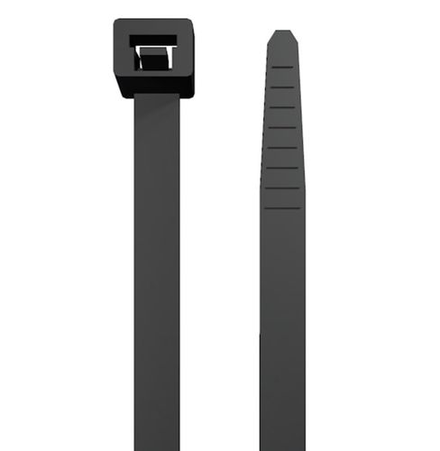 Kabeļu savilcēji 135x2.5mm 80N, melni (100 gab) CB-135/2.5B 4032248520091