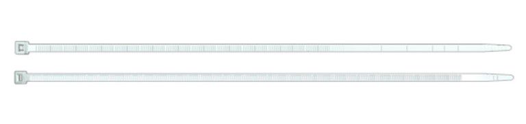 Kabeļu savilcēji 160x2.6mm 80N, balti (100 gab) CB-160/2.6N 4032248520121