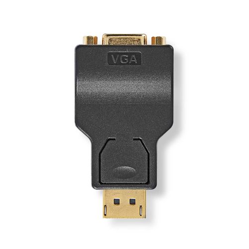 DisplayPort Adapter | DisplayPort Male | VGA Female | 1080p | Gold Plated | Straight | Round | ABS | Anthracite | Box CCBW37935AT 5412810265411