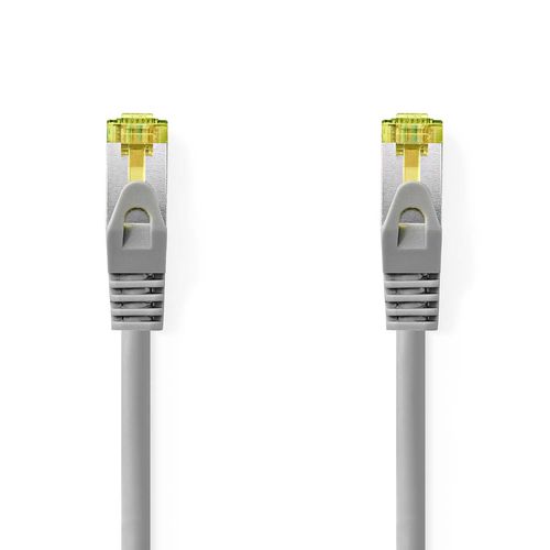 CAT7 Network Cable | S/FTP | RJ45 Male | RJ45 Male | 1.00 m | Snagless | Round | LSZH | Grey | Box CCBW85420GY10 5412810332809
