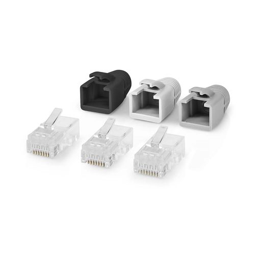 RJ45 savienojums CAT6 UTP cietajiem kabeļiem 10gab. CCBW89360GY 5412810336371