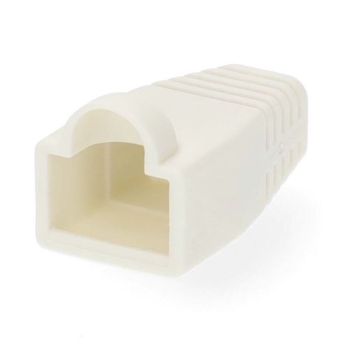 Strain Relief Boot | RJ45 | PVC | White | Box | 10 pcs CCGB89900WT 5412810424894