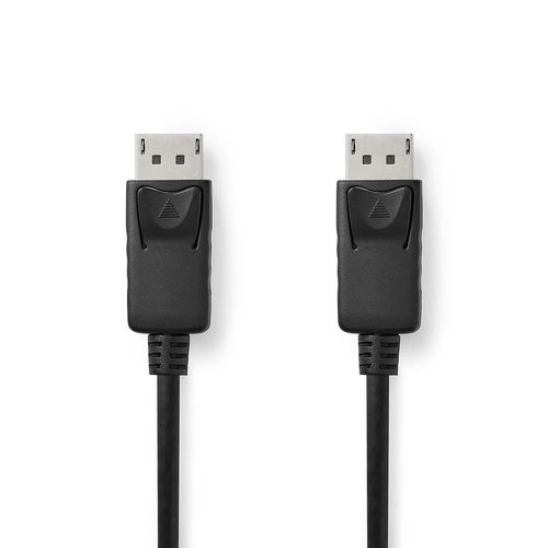 DisplayPort Cable | DisplayPort Male | DisplayPort Male | 4K@60Hz | Gold Plated | 3.00 m | Round | PVC | Black | Label CCGL37010BK30 5412810420773