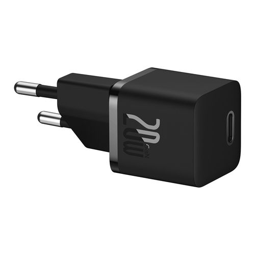 Sienas ātrais lādētājs GaN5 mini 20W USB-C QC3.0 PD3.0, melns CCGN050101 6932172625313