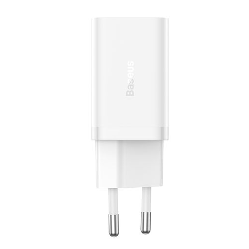 Sienas ātrais lādētājs GaN5 Pro 40W 2xUSB-C QC3.0 PD3.0, balts CCGP180102 6932172627911