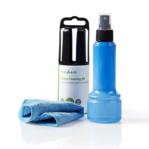 Screen Cleaner | Spray | 150 ml | Notebook / Smartphone / Tablet / TV Screen | Wiper included CLSN130BU 5412810274192