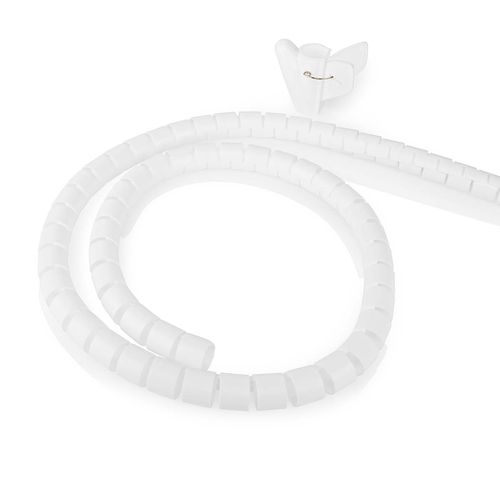 Cable Management | Spiral Sleeve | 1 pcs | Maximum cable thickness: 28 mm | PE | White CMSW2328WT200 5412810406135