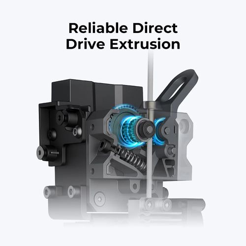 3D printeris CR-10SE 220x220x265mm sprausla 300℃, gultne ≤110℃ CREALITY CR-10SE 6971636400998