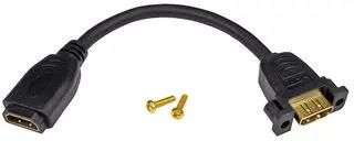 LEAD, HDMI,PANEL MOUNT,165MM,HI-SPEED HDMISTUB