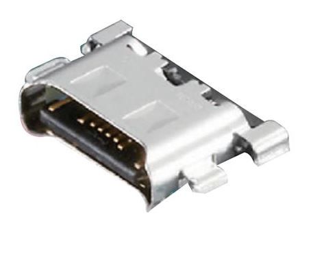 Ligzda; USB C; CX; uz PCB; SMT; PIN: 16; horizontāla; USB 3.0 USB-C/CX90M-16P/C