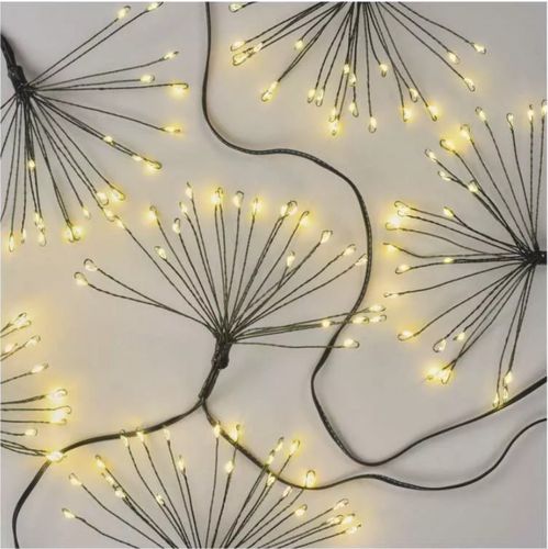 300LED "NANO FIREWORKS" 5,2M silti balta D3AW10 8592920099704