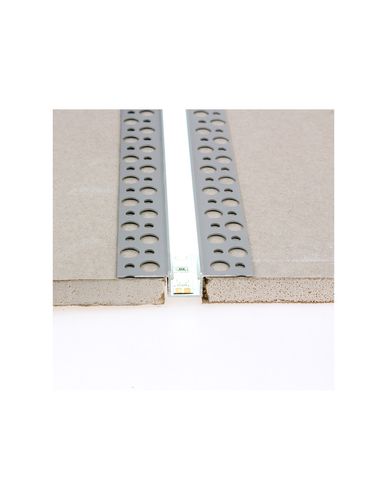 Anodēts aluminija profils LED lentei, ar baltu vāciņu, iegremdējams,  DEOLINE P, 2m DEOLINE-P-OP-2M-S 5900652149896