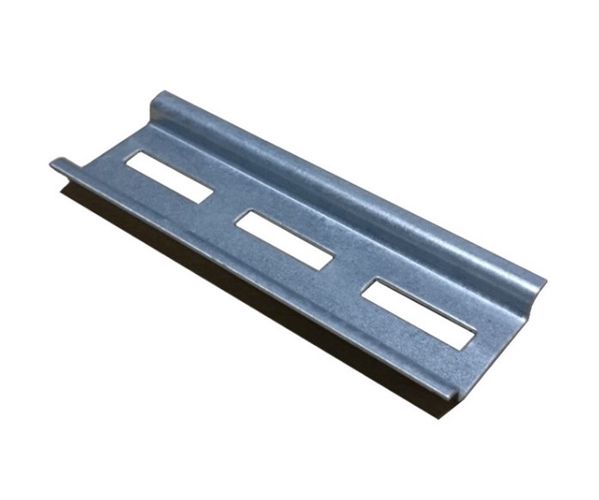 DIN bėgelis, perforuotas, 100mm, 5 moduliai DIN100