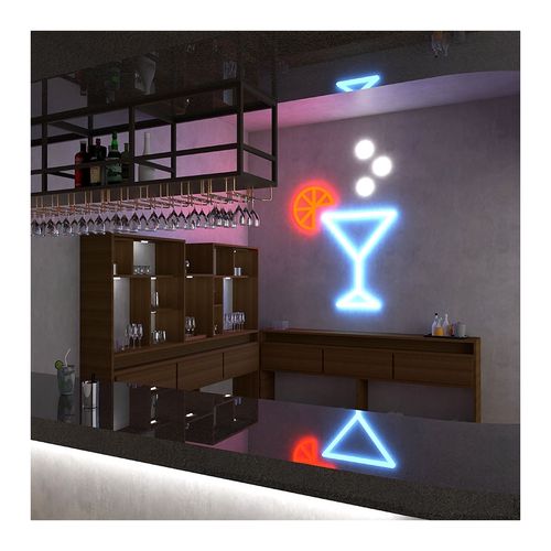 Neona LED lente NEON FLEX, 5m spole, 12Vdc, 11W/m, IP65, ZILS, 1cm griezums, Design Light N-6X12-Z-11W-NI-01 5908293400550