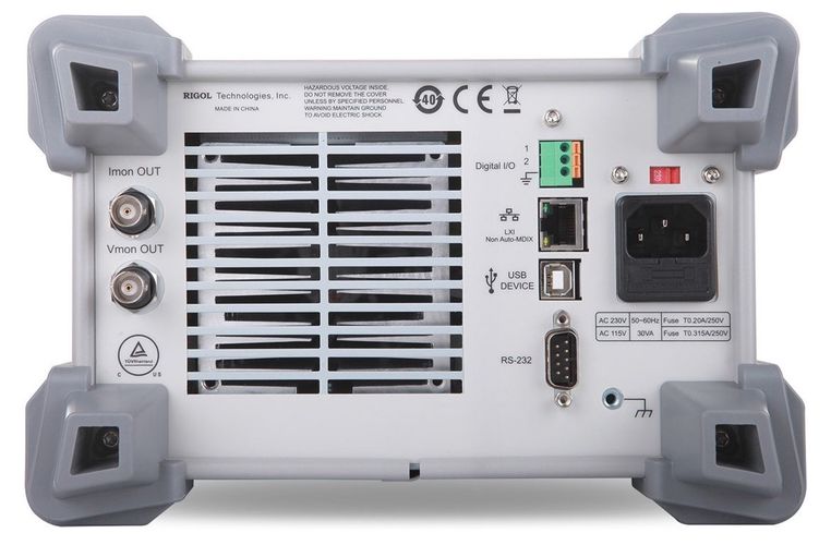 Elektroniskā līdzstrāvas slodze maks. 150V, 40A, 200W. Ar USB Host, USB ierīci un RS232 interfeisu DL3021