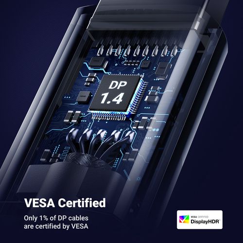 Kabeļi DisplayPort DP - DP 1.4 8K@60Hz 2m DP114 UGREEN UGREEN/80392 6957303883929