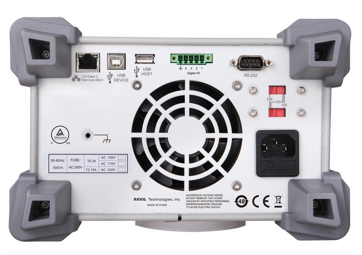 Barošanas bloks DP832A ar trīs izejām 195 W, RIGOL DP832A