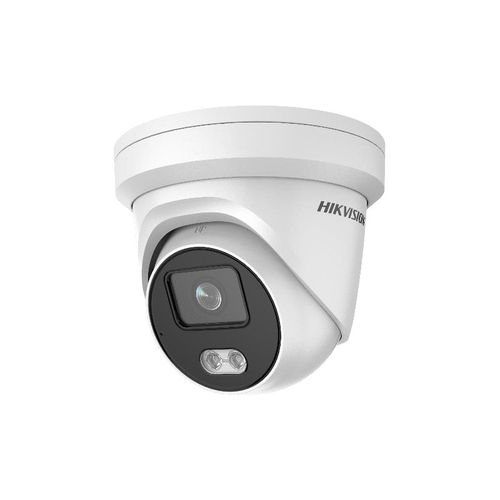 IP-камера DOME, AcuSense, ColorVu, 4Мп, F2.8мм, LED + ИК до 30м, micro SD до 256Гб, IP66, белый, Hikvision DS-2CD2347G2-LUF2.8 6941264083559