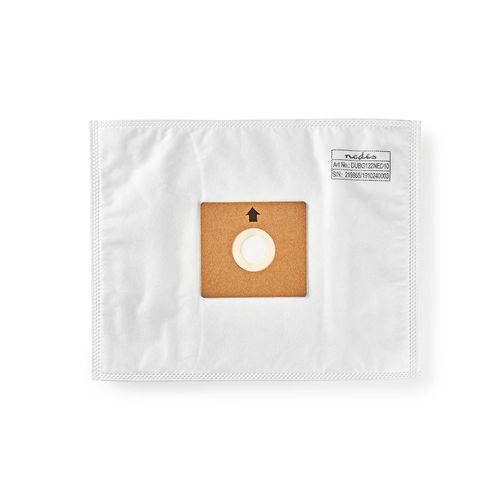 Vacuum Cleaner Bag | 10 pcs | Synthetic | Most sold for: Nedis® VCBG500 / VCBG550-Series | White DUBG122NED10 5412810323401