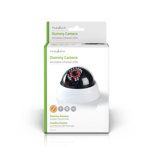 Novērošanas kameras imitācija kupola korpusā DUMCD20WT, balta, āra apstākļiem DUMCD20WT 5412810269549