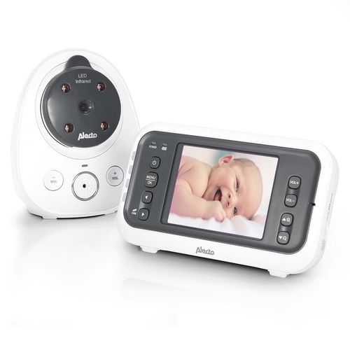 Video baby monitor with 2.8" color display White / Anthracite DVM-77 8712412580286