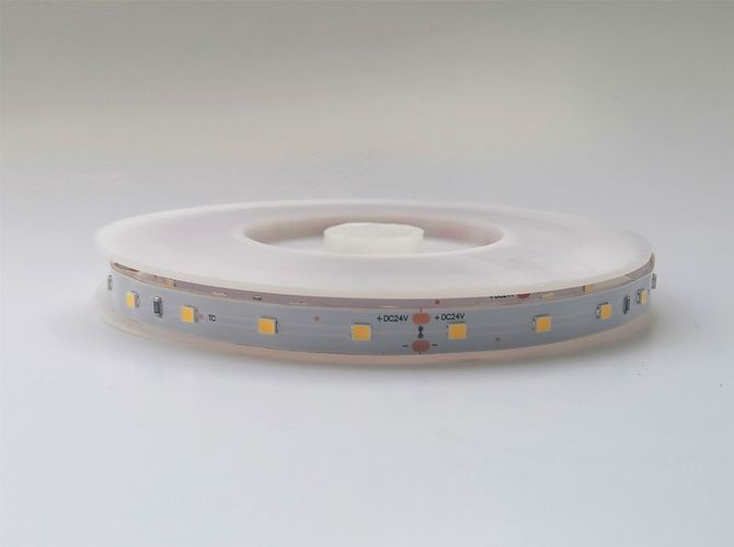 LED lente 24Vdc, 6W/m, SMD2835 60LED/m, 4000K neitrāli balta, 5m spole, IP20, LEMLUX SMD60-6W-24-NW 4772081004371