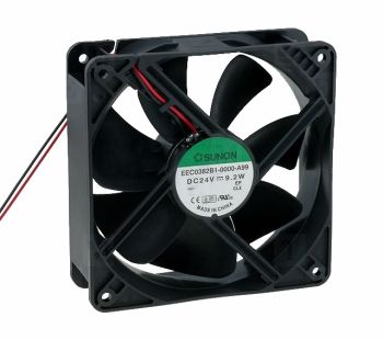 Ventilators 120x120x38mm 24V 234.4m³/h 48dBA SUNON RoHS EEC0382B1-A99