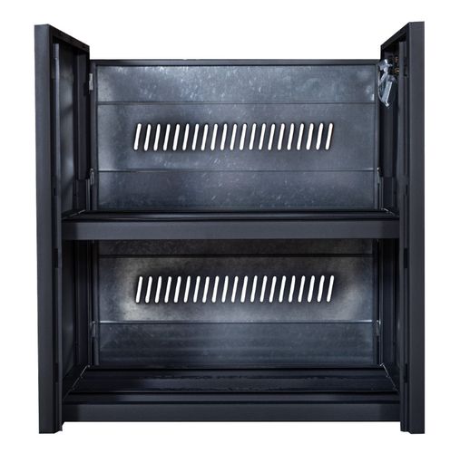 Tukšs akumulatoru skapis 6 gab. augsta blīvuma akumulatoriem bez kabeļiem FSP-C6