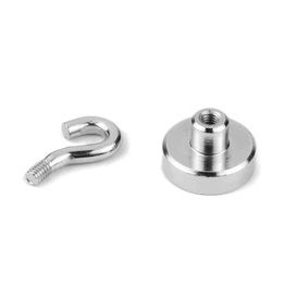 Āķis ar magnētisku stiprinājumu Ø20mm NdFeB N38 MAG/HOOK/20