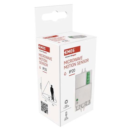 MW kustības sensors IP20 1200W balts G1210 8592920025192