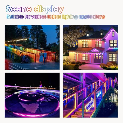 Skaitmeninių LED juostu valdiklis, 5-24Vdc, 15A, 800pix, hermetinis IP65, WLED ESP32 Wi-Fi GL-C-012WL 6978699220037