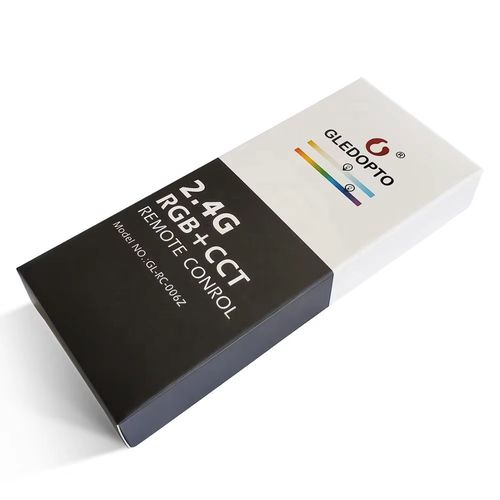 Nuotolinio vadības pultelis GLEDOPTO RF valdikliams, 6 zonų, RGB + CCT / DIM GL-RC-006Z 6978699220143