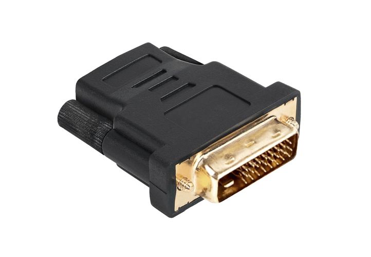Pāreja HDMI ligzda - DVI spraudnis AD/HDMI-F:DVI-M 4040849689314; 5901436721369