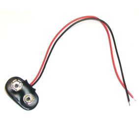 Baterijas 9V ligzda ar vadu HO/BA-9V 4040849114465; 4051366114463