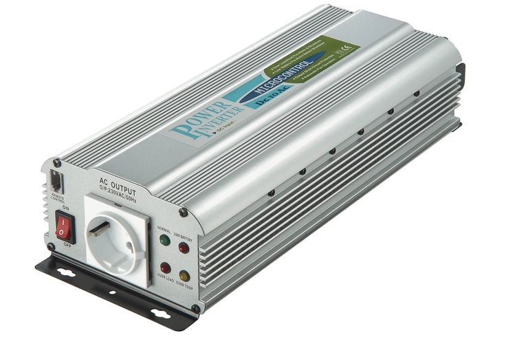 Sprieguma pārveidotājs 12V/230V 1000W 50Hz Intelligent HP-1000/12V