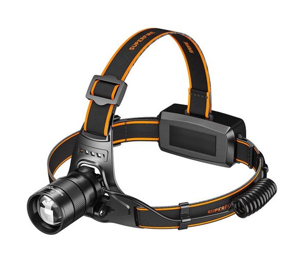 LED lukturis UV 7W 395Nm + balts 6W 520lm, uzlādējams USB-C 2x 18650 2800mAh, , SUPERFIRE HZ01 6975515771162