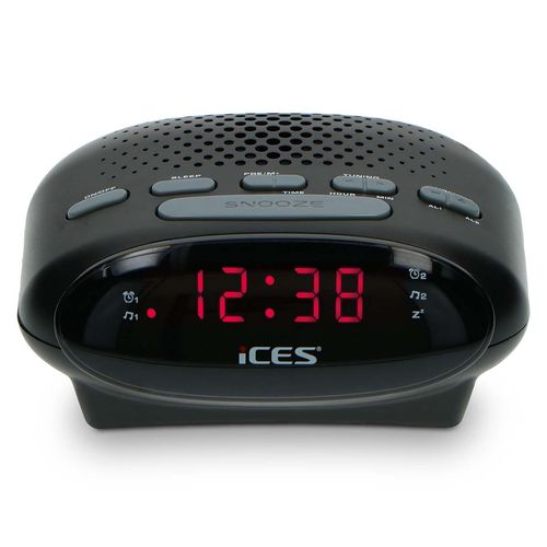 Clock radio Black ICR-210 BLACK 8711902033646